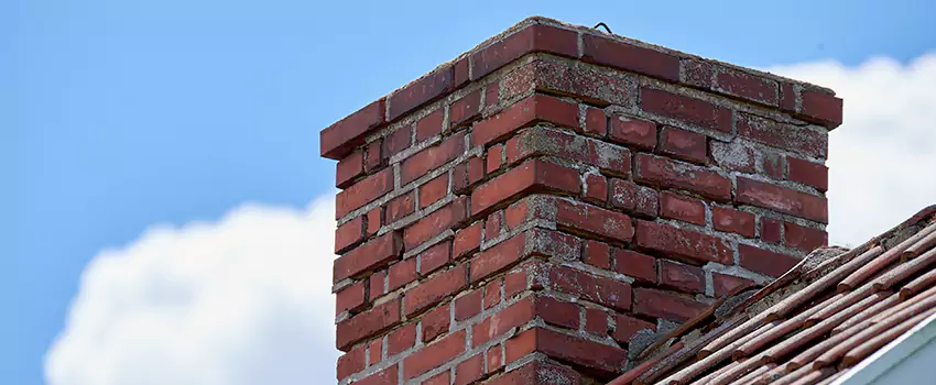 Brick Chimney Flue Installation in Mint Hill, NC