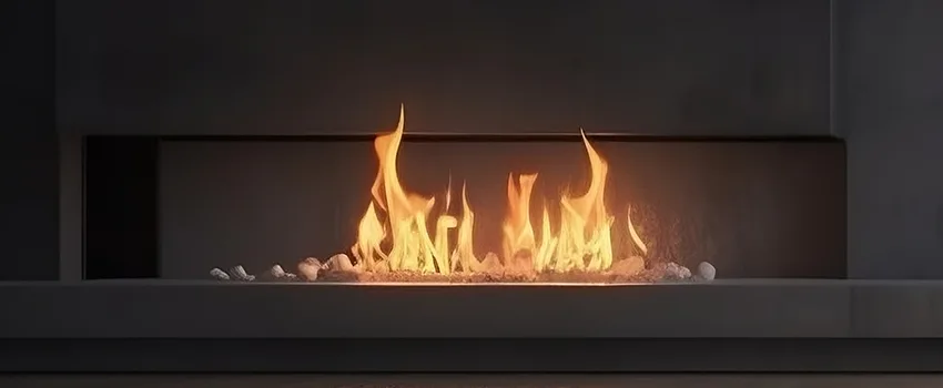 B-Vent Gas Fireplace Installation in Mint Hill, NC