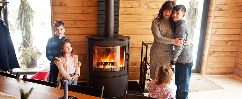 Morso Cast Iron Fireplace Insert Installation in Mint Hill, North Carolina