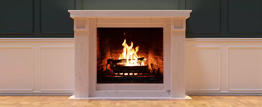 Open Flame Wood-Burning Fireplace Installation Services in Mint Hill, North Carolina