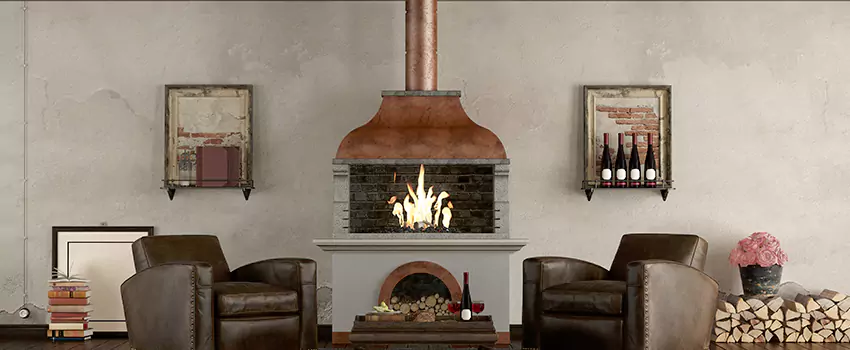 Thelin Hearth Products Providence Pellet Insert Fireplace Installation in Mint Hill, NC