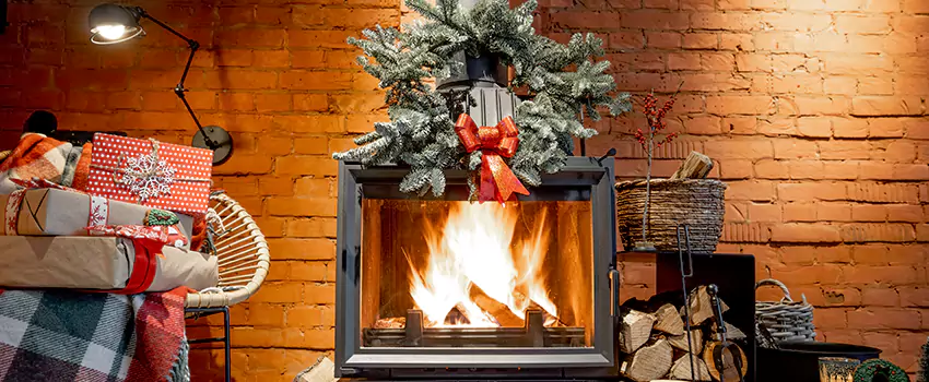 Travis Industries Linear Gas Fireplace Installation in Mint Hill, North Carolina
