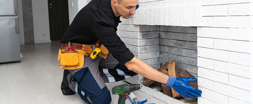 Fireplace Damaged Damper Frame Repair Services in Mint Hill, North Carolina