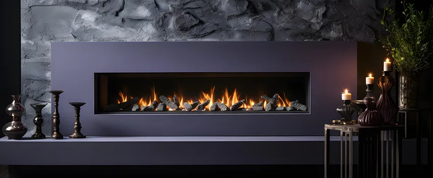 Ember Bed for Ventless Gas Fireplace in Mint Hill, NC