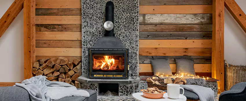 Thelin Hearth Products Direct Vent Gas Stove Fireplace Inspection in Mint Hill, North Carolina